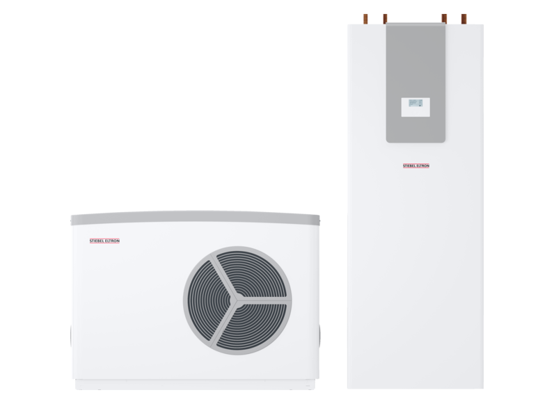 STIEBEL ELTRON Pompe di calore aria-acqua HPA-O 07.1 CS Premium compact D Set 2