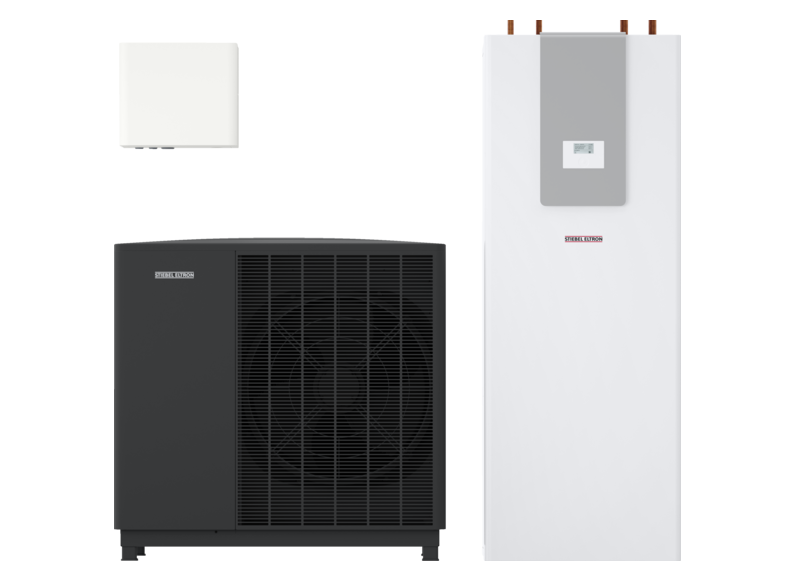 STIEBEL ELTRON Pompe di calore aria-acqua HPA-O 13.2 Trend HC 400 + HSBC 300
