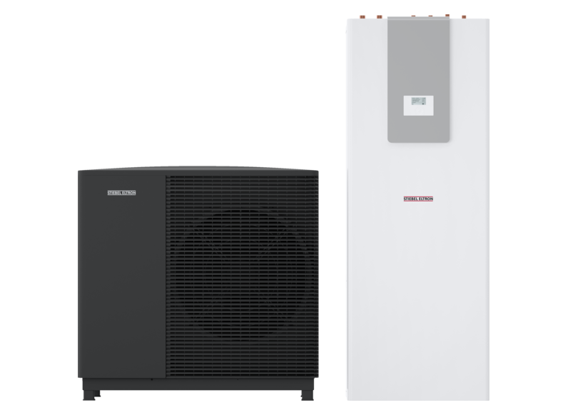 STIEBEL ELTRON Pompe di calore aria-acqua HPA-O 10.2 Plus HC 400 + HSBC 200