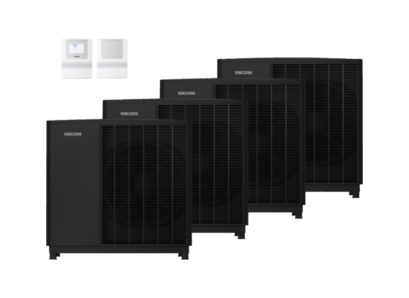 STIEBEL ELTRON Pompe di calore aria-acqua HPA-O 13.2 Trend HC 400 4x Set