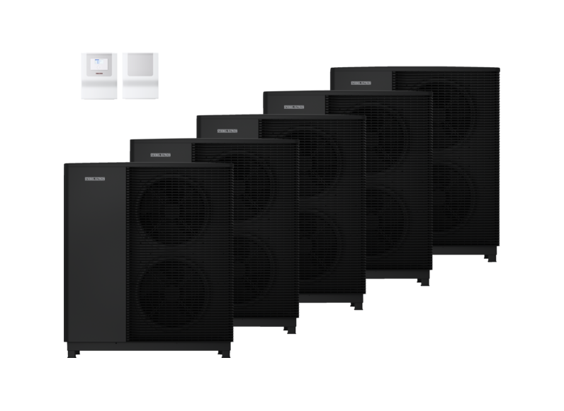 STIEBEL ELTRON Pompe di calore aria-acqua HPA-O 13.2 Plus HC 400 5x Set