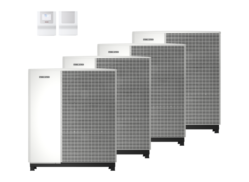 STIEBEL ELTRON Pompe di calore aria-acqua HPA-O 13.2 W Plus HC 400 4x Set