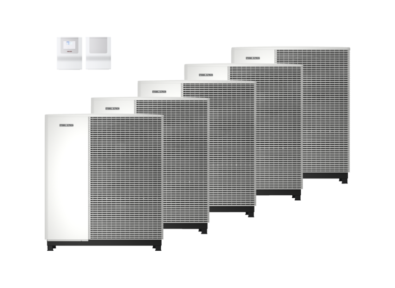 STIEBEL ELTRON Pompe di calore aria-acqua HPA-O 13.2 W Plus HC 400 5x Set