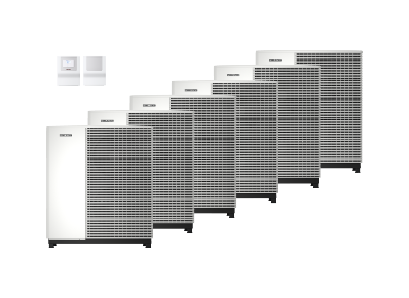 STIEBEL ELTRON Pompe di calore aria-acqua HPA-O 13.2 W Plus HC 400 6x Set