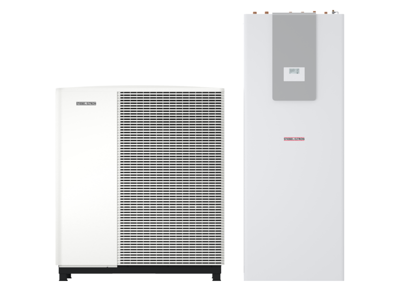 STIEBEL ELTRON Pompe di calore aria-acqua HPA-O 13.2 W Plus HC 400 + HSBC 200