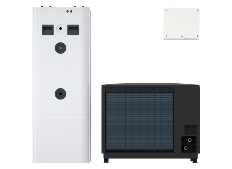 STIEBEL ELTRON Pompe di calore aria-acqua HPA-O 07.2 Plus HC 230 + HSBC 300