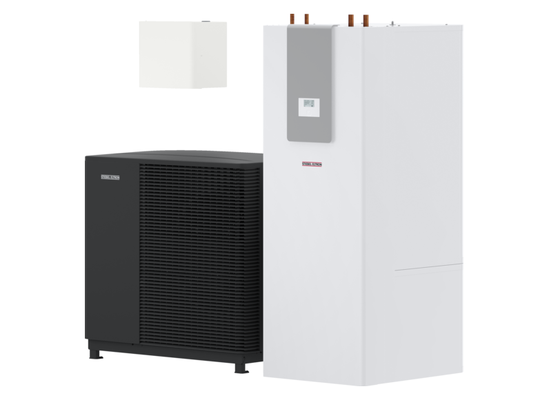 STIEBEL ELTRON Pompe di calore aria-acqua HPA-O 10.2 Plus HC 400 + HSBC 300