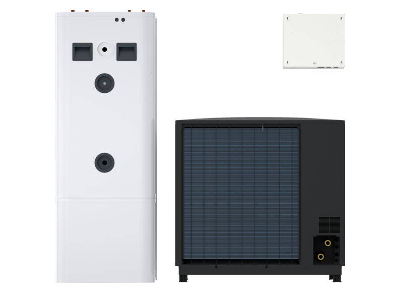 STIEBEL ELTRON Pompe di calore aria-acqua HPA-O 10.2 Plus HC 400 + HSBC 300