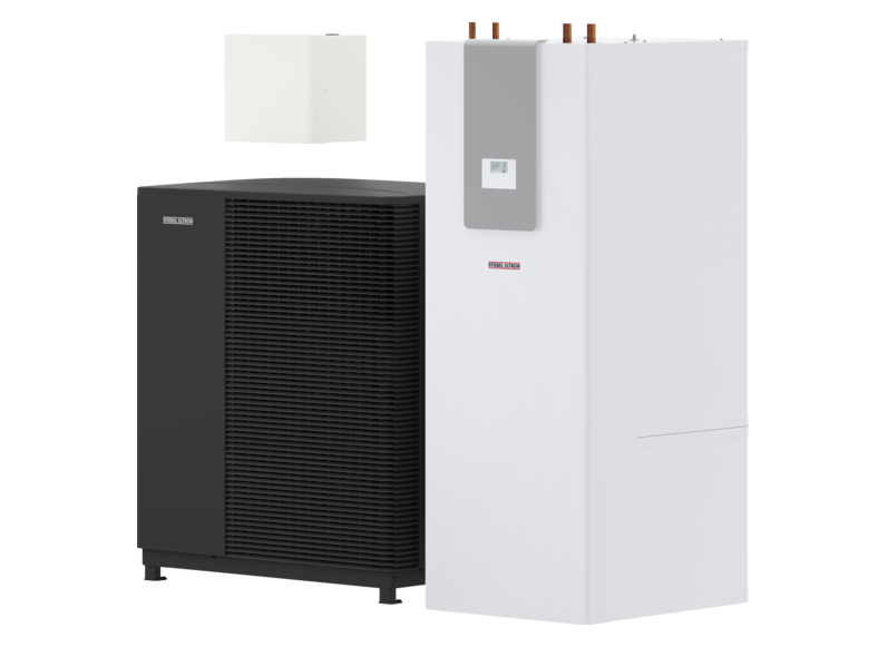 STIEBEL ELTRON Pompe di calore aria-acqua HPA-O 13.2 Plus HC 400 + HSBC 300