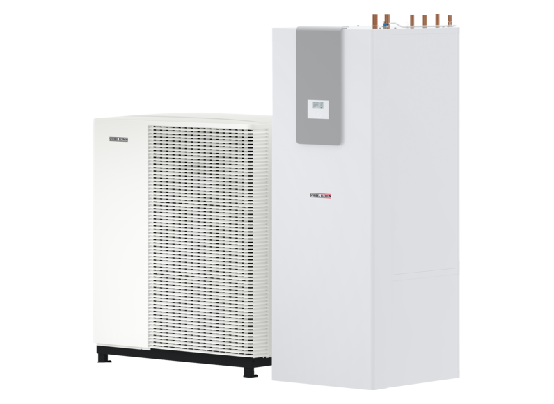 STIEBEL ELTRON Pompe di calore aria-acqua HPA-O 13.2 W Plus HC 400 + HSBC 200