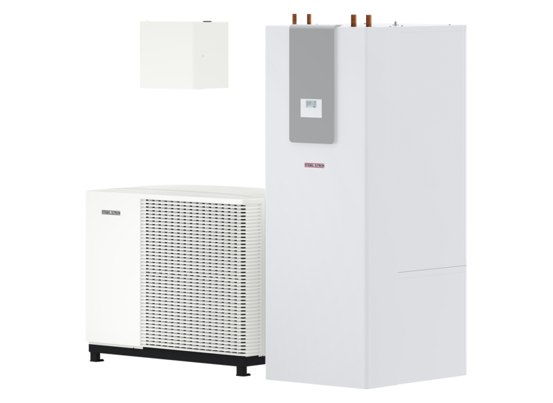 STIEBEL ELTRON Pompe di calore aria-acqua HPA-O 05.2 W Plus HC 230 + HSBC 300
