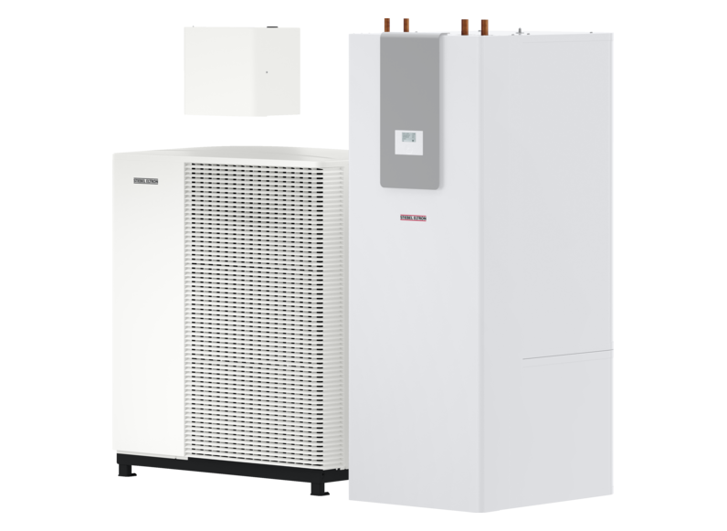 STIEBEL ELTRON Pompe di calore aria-acqua HPA-O 13.2 W Plus HC 400 + HSBC 300