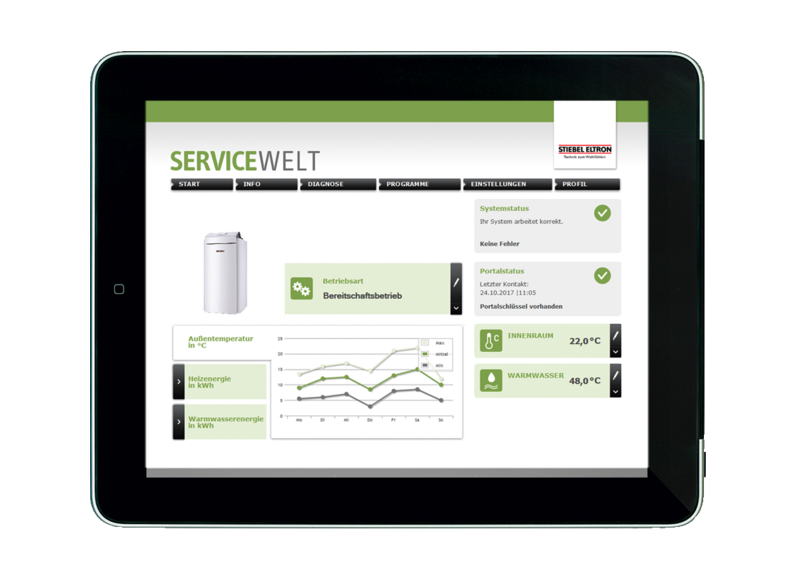 STIEBEL ELTRON Regolazione / Gestione energetica ISG web