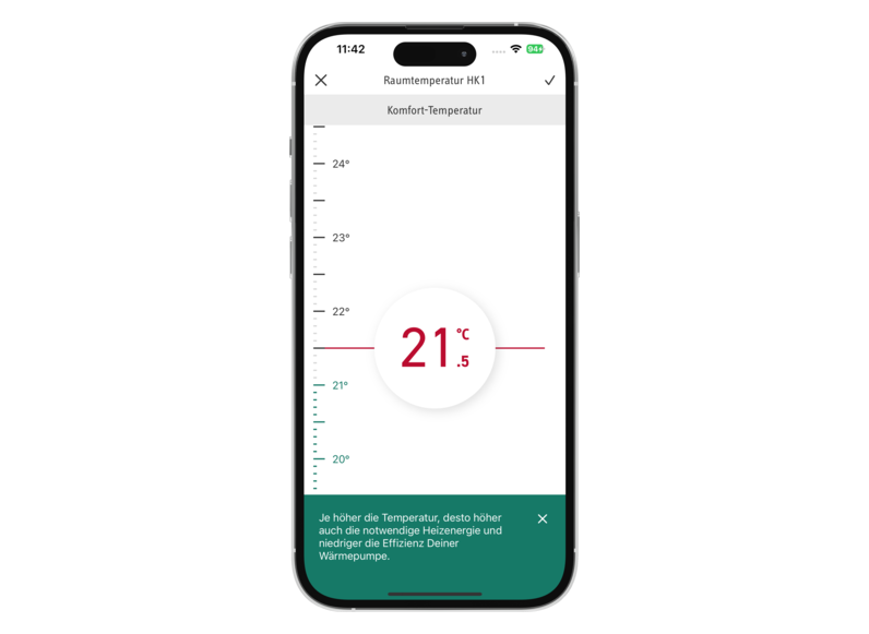 STIEBEL ELTRON Regolazione / Gestione energetica MyStiebel-App Android