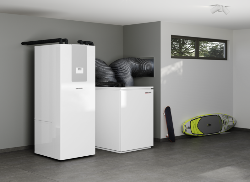 STIEBEL ELTRON Pompe di calore aria-acqua WPL 24 I Set